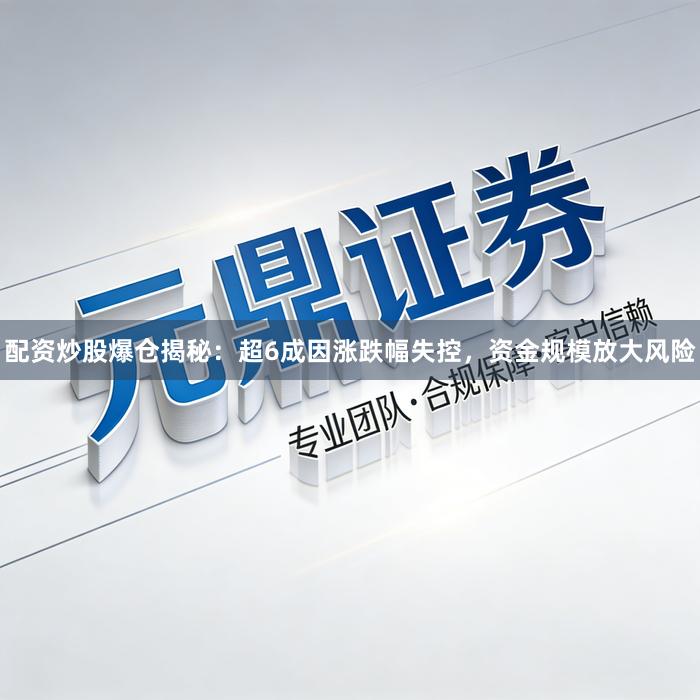 配资炒股爆仓揭秘：超6成因涨跌幅失控，资金规模放大风险
