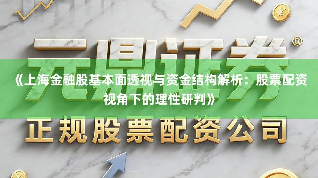 《上海金融股基本面透视与资金结构解析：股票配资视角下的理性研判》