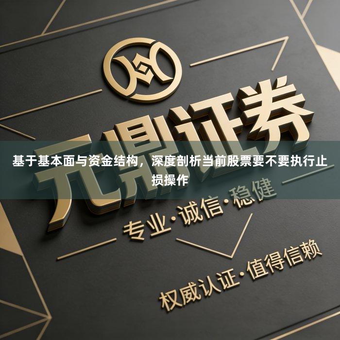 基于基本面与资金结构，深度剖析当前股票要不要执行止损操作