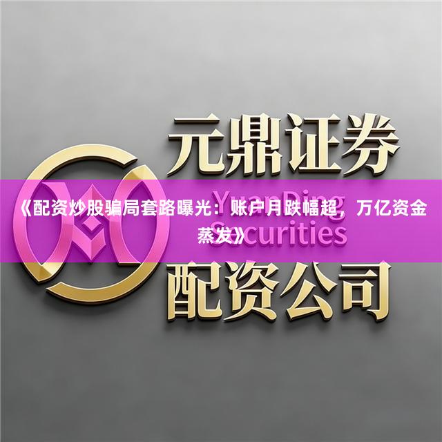 《配资炒股骗局套路曝光：账户月跌幅超，万亿资金蒸发》