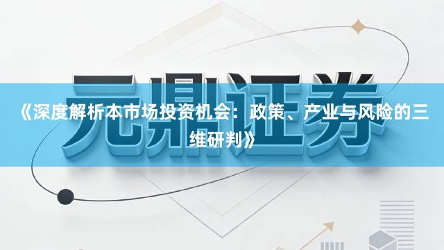 《深度解析本市场投资机会：政策、产业与风险的三维研判》